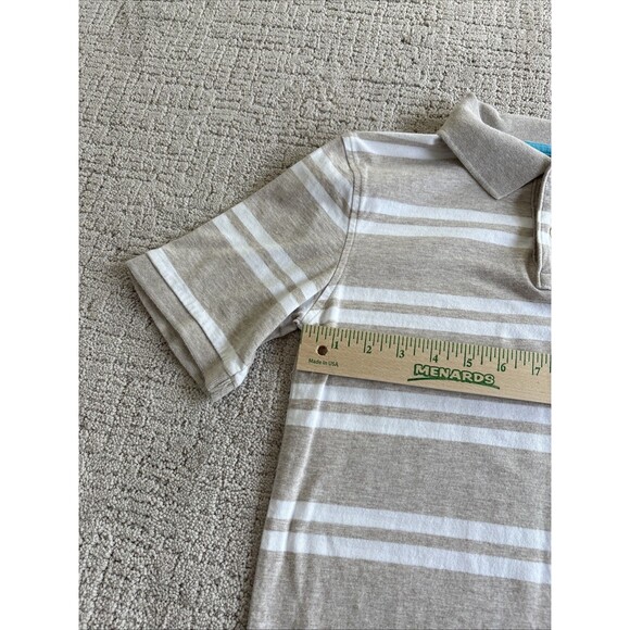 Cherokee Polo Shirt Youth Boys Collared Short Sleeve Striped Size Large (12/14) - Picture 5 of 11